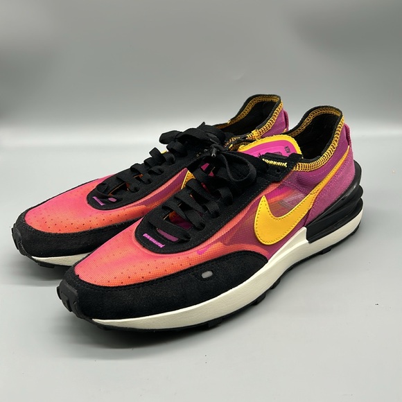 Nike Waffle One Active Fuchsia men’s sz 9.5 - Picture 2 of 10